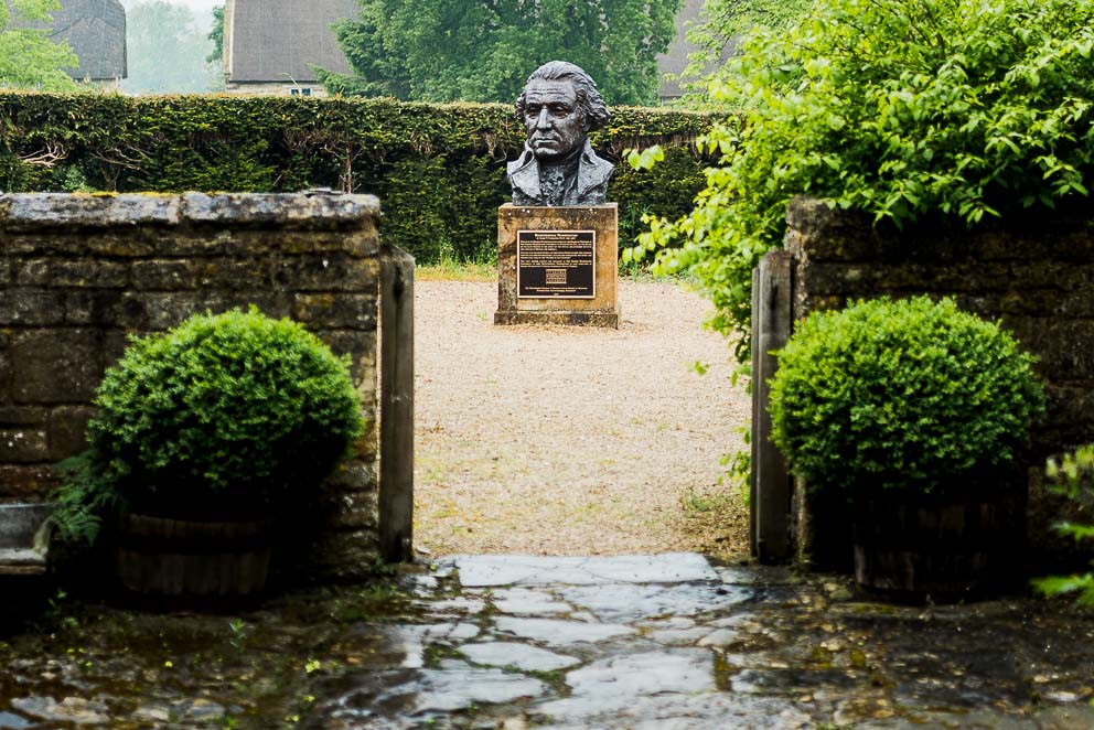 George Washington Bust at Sulgrave Manor