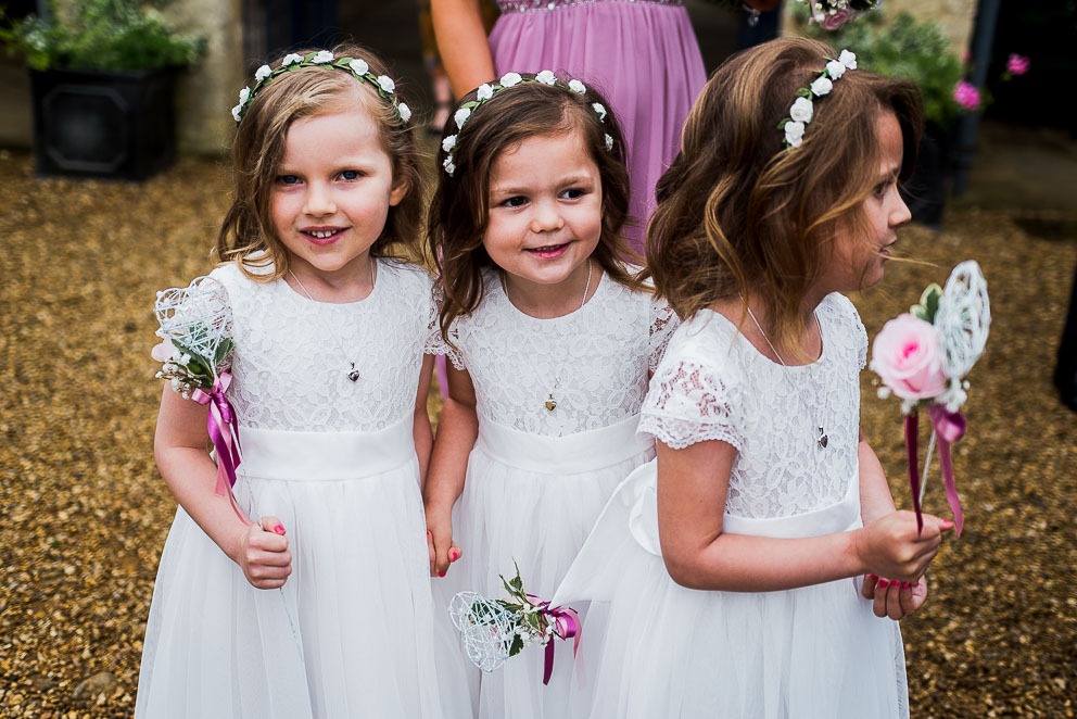 Flower Girls Together at Sulgrave Manor
